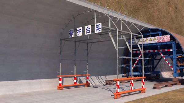南昌隧道施工动画制作公司 - 隧道施工工艺和施工方法 - 隧道施工汇报动画视频 - bim 工程施工动画